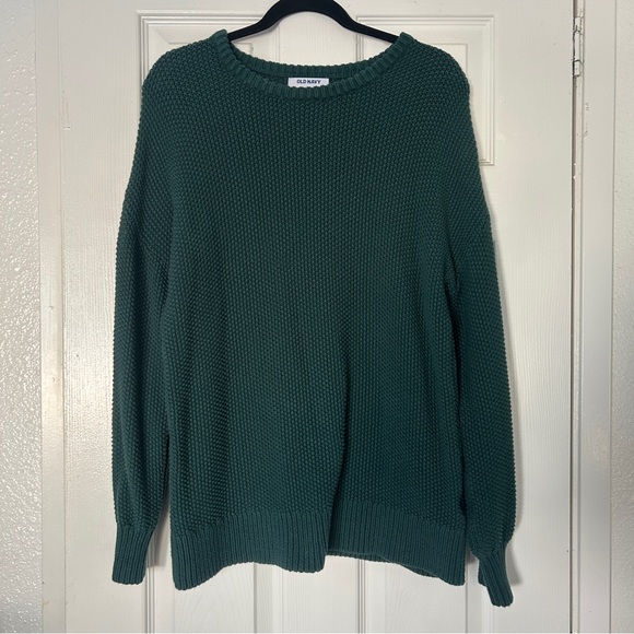 Old navy green tunic sweater - Picture 2 of 5